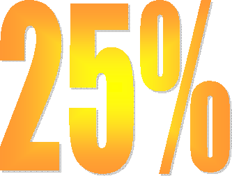 25%