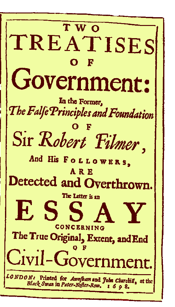 John Locke Two Treatises Of Government