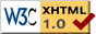 XHTML 1.0 Checked!